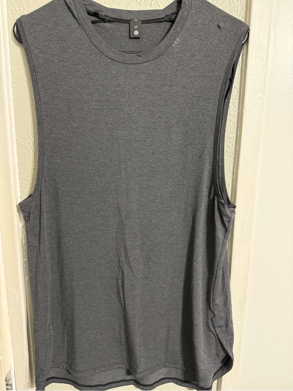lululemon athletica Grey Sleeveless Muscle Tee